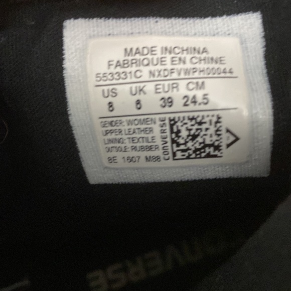 Converse Fringe Hi Top - Picture 3 of 8